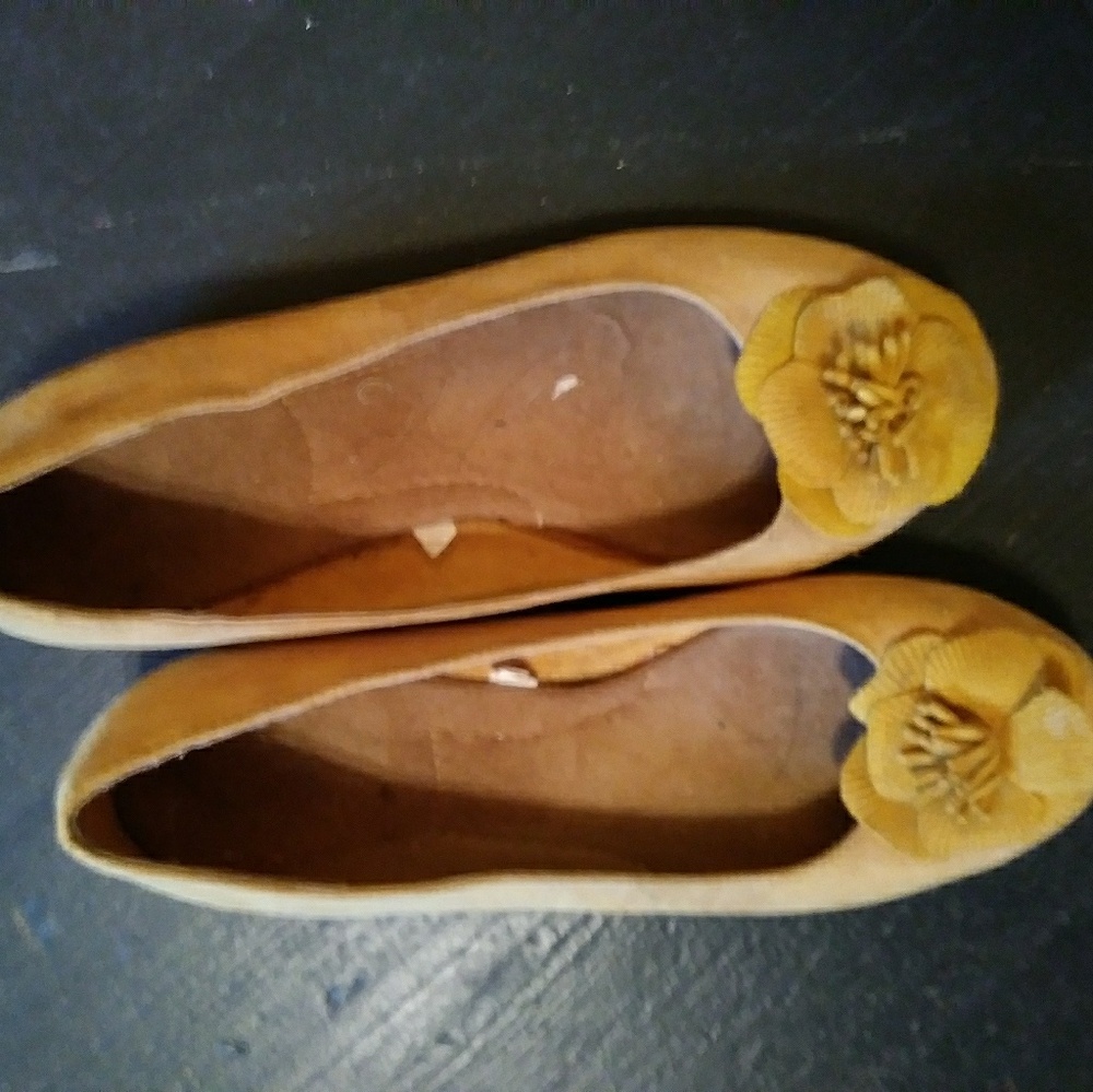 Suede flats